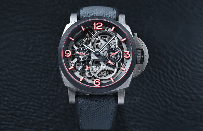 跨界合作及高科技材質 沛納海陀飛輪兩地時腕錶PAM1099